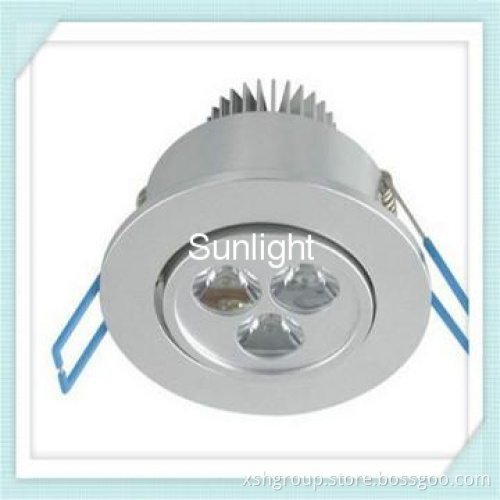 Top quality 3W LED Down lighting commercial dimmable with TUV CE Rohs